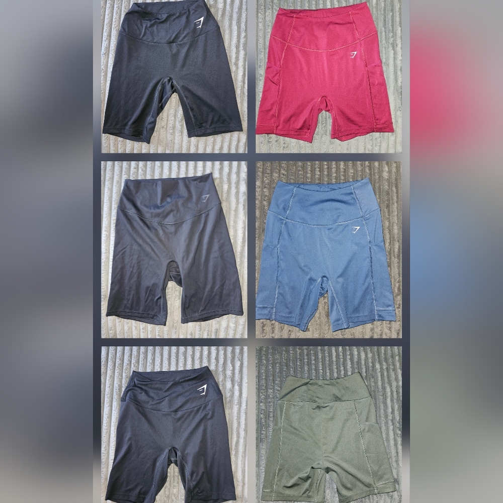 Gymshark Women's Biking Shorts Small $20 each!
